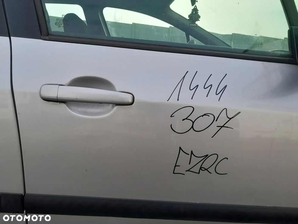PEUGEOT 307 DRZWI PRAWE PRZEDNIE PRAWY PRZÓD KOLOR: EZRC - 2