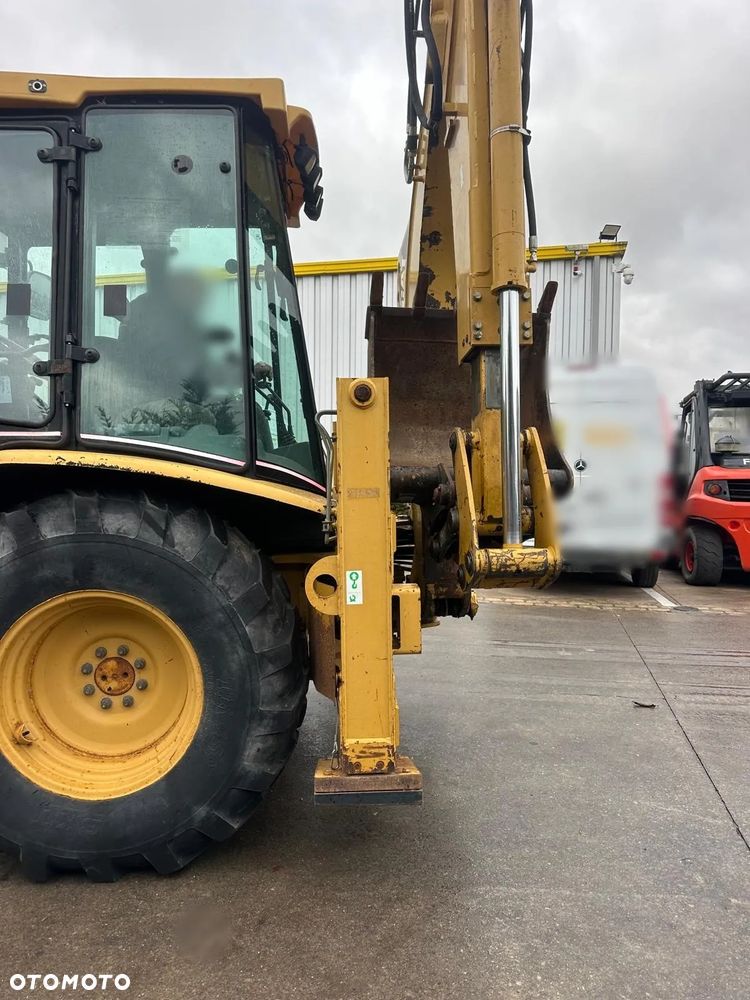 Caterpillar Koparko Ładowarka CAT Caterpillar 428D 428 D Osprzęt 5 Łyżek - 7