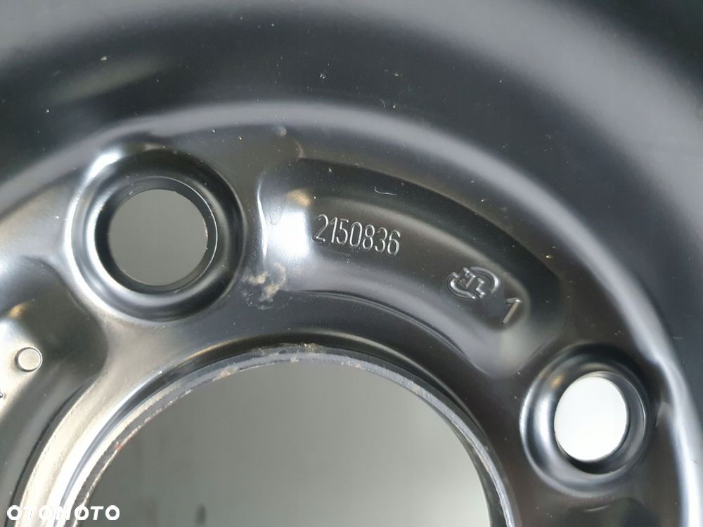 KOŁO DOJAZDOWE 125/80 R15 98AB-NA 2150836 4x108 Ford Fiesta Mk5 Mk6 - 3
