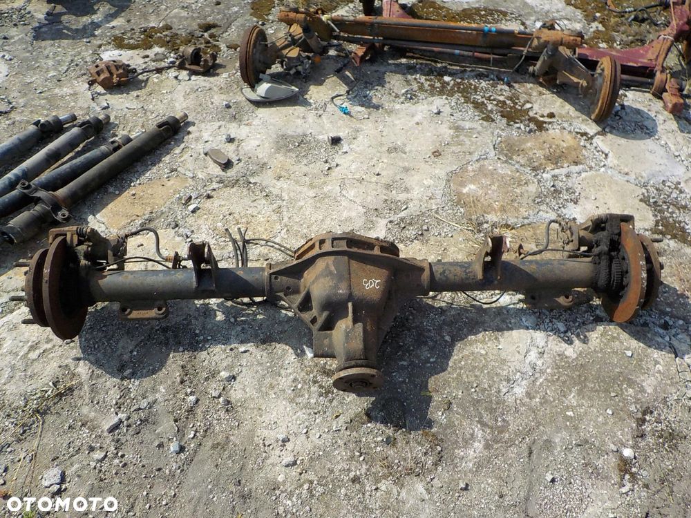 203 FORD TRANSIT VII DYFER MOST TYŁ TYLNY