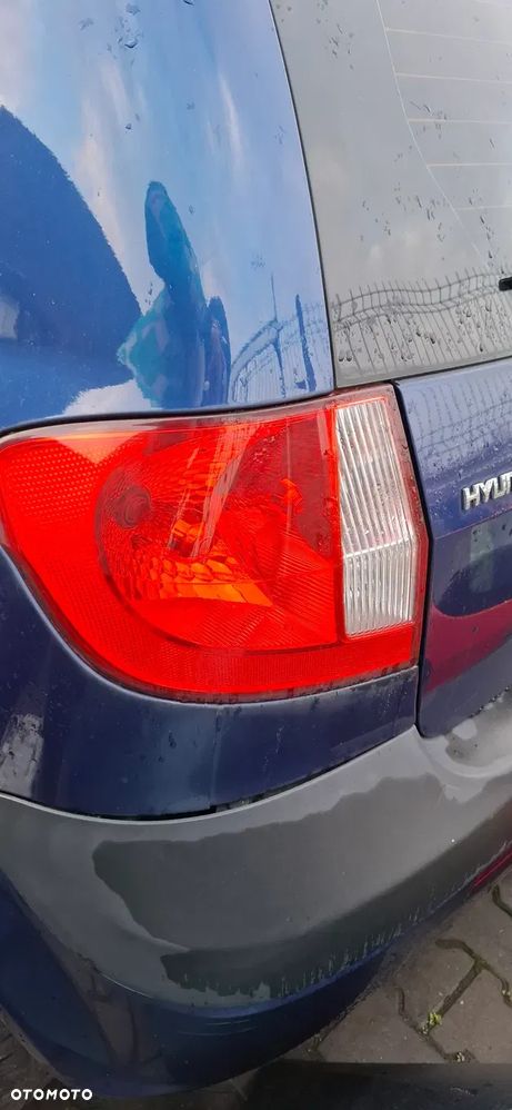 Hyundai getz tylna lampa tył lewa lewy 1 I lift lewy wkład lampy żarówek - 1