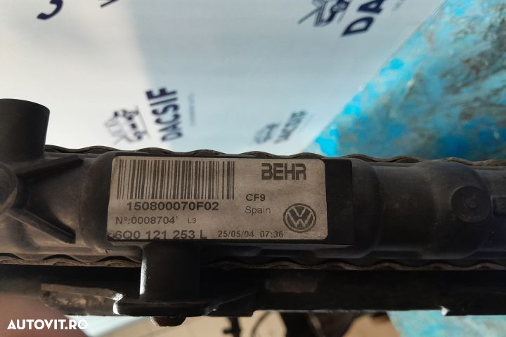 Radiator apa racire motor 1.2B 2005 Skoda Fabia 6Y [1999 - 2004] Hatc - 2