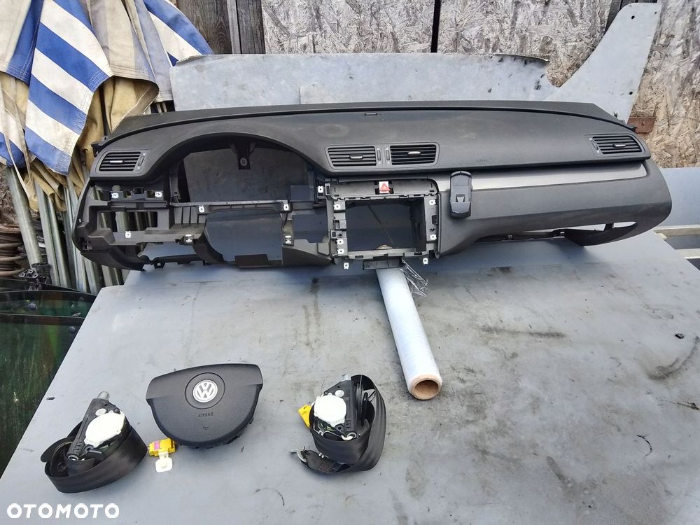 deska rozdzielcza pasy sensor vw passat b6 - 6