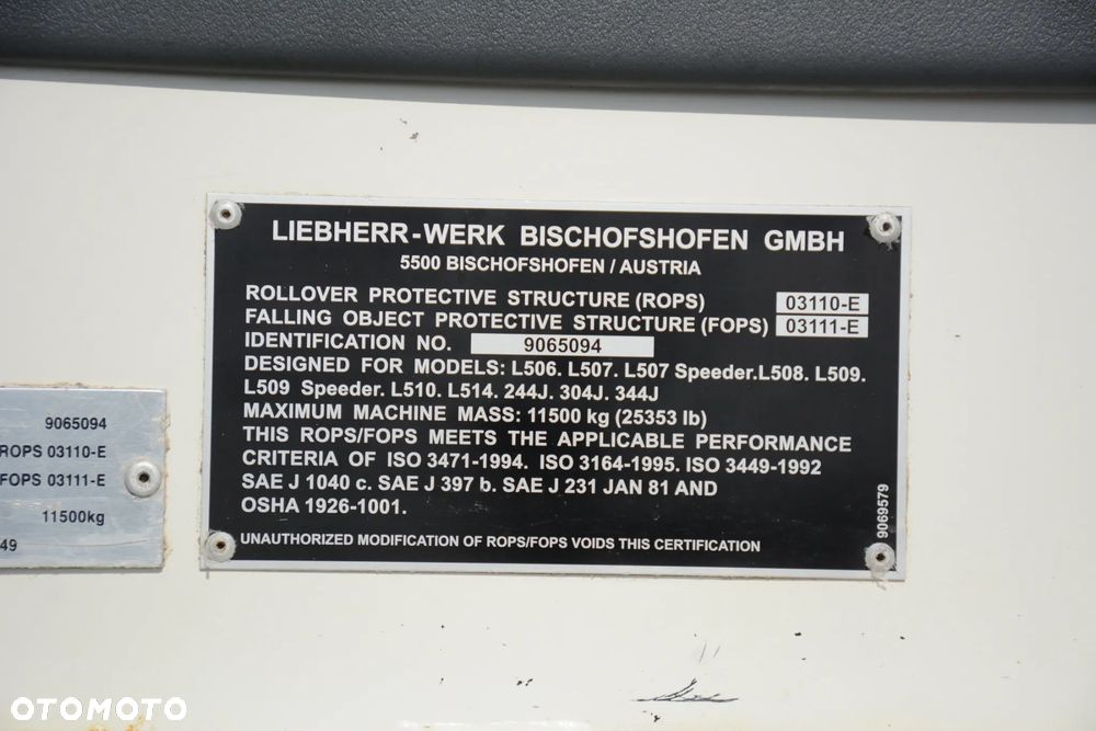 Liebherr L 514 Stereo / 2007r. / Bardzo dobry stan / Opony 90% - 18