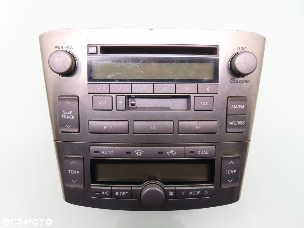 RADIO TOYOTA AVENSIS II T25 8612005080 - 1