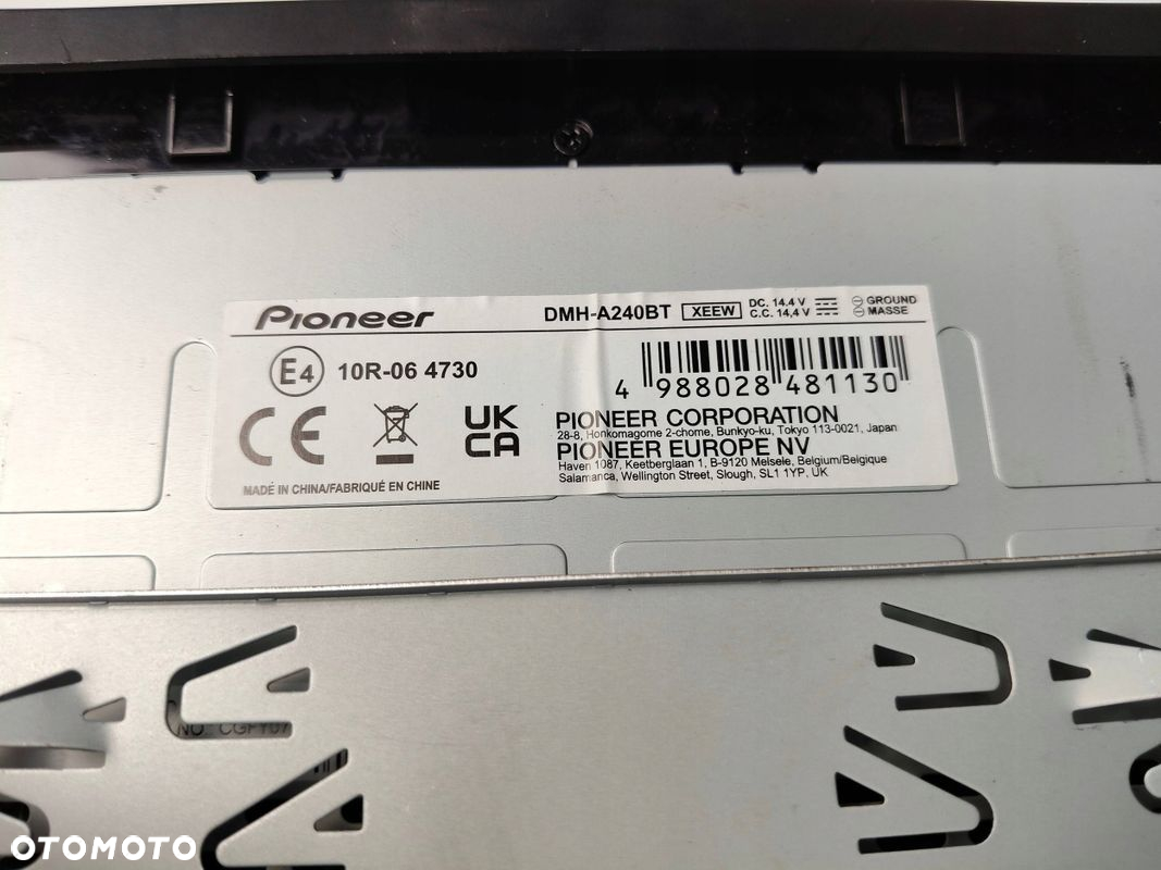 RADIO SAMOCHODOWE PIONIEER DMHA240BT 2-DIN - 5