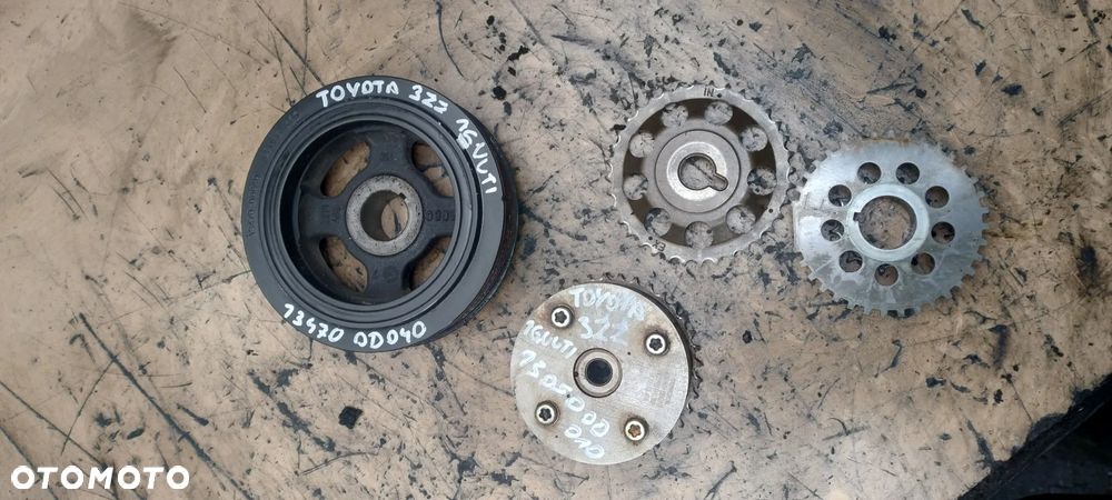 TOYOTA COROLLA E12 1,6VVTI AVENSIS 1,8 VVTI 3ZZ koło rozrządu pasowe wału faz - 2