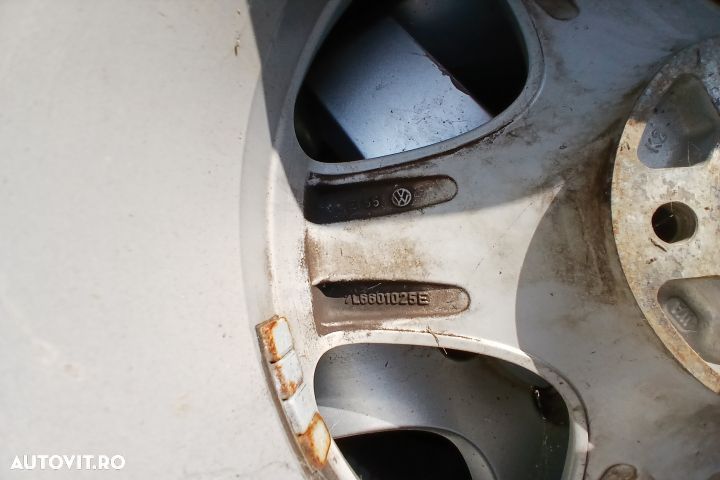 Jante aliaj cu anvelope 17 - set 7L6601025E 235/65 R17 7.5JX17H2 7L66 - 4