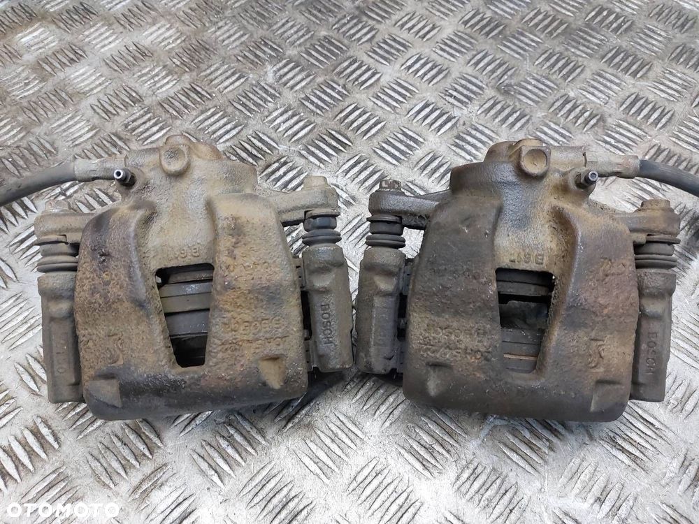 TARCZE HAMULCOWE PRZÓD + KLOCKI + ZACISKI OPEL CORSA D 1.2 16V - 6