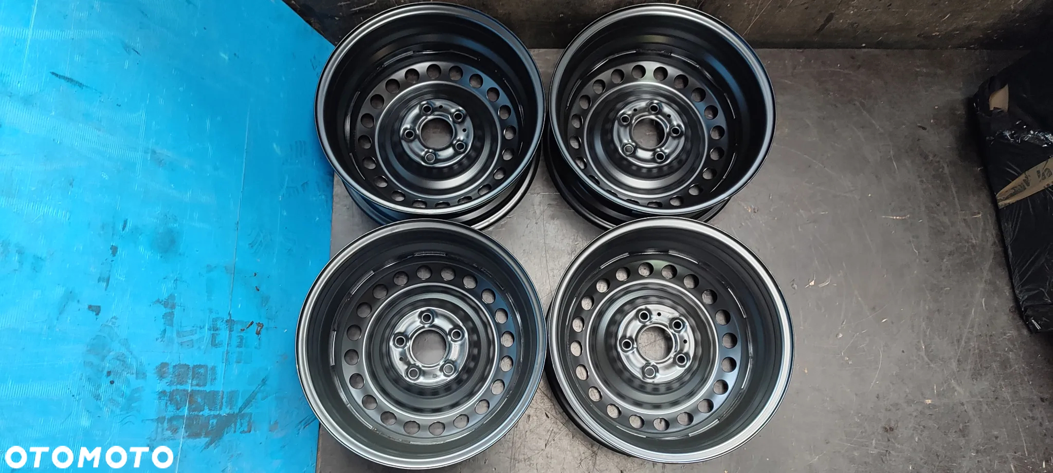FELGI STALOWE 5x114,3 6,5Jx16'' ET40 NISSAN QASHQAI LEAF JUKE PULSAR KOMPLET - 6