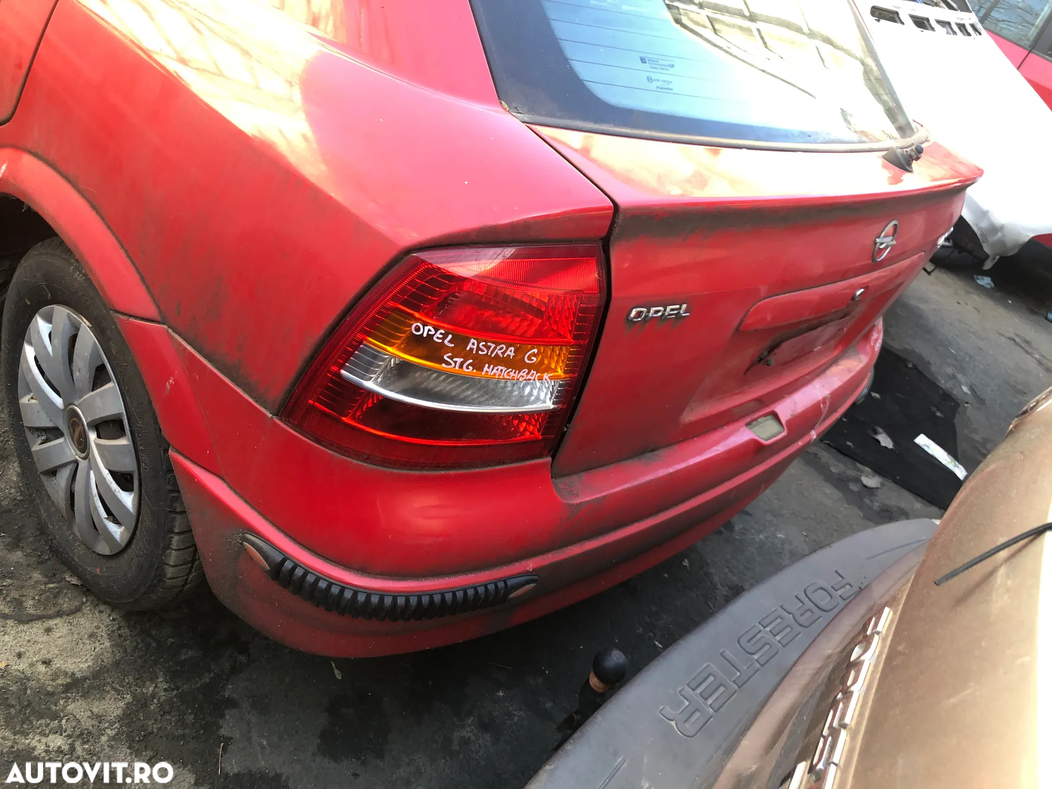 Bara spate Opel Astra G hatchback rosu 2008 - 7