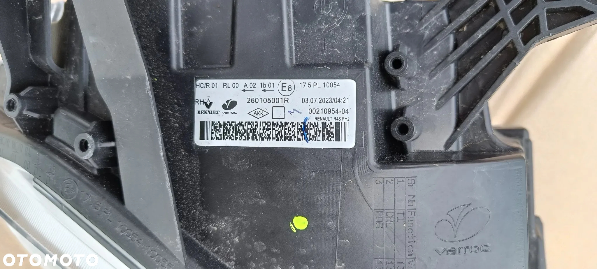 RENAULT TWINGO 3 III LIFT 18- LED LAMPA PRAWA - 4