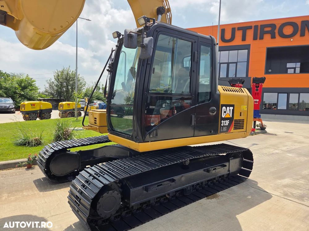 Caterpillar CAT 313F, 2018, 3.980h, CUPLA RAPIDA hidr, cupa NOUA, instalatia picon pe brate, camera spate, camera dreapta, motor CAT 115CP, posbilitate leasing 3 ani, STARE FOARTE BUNA produs in Japonia, PROMOTIE 59.900 EUR+Tva - 16