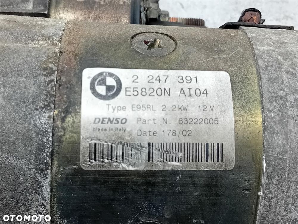 ROZRUSZNIK BMW X5 E53 2247391 63222005 3.0 D - 5