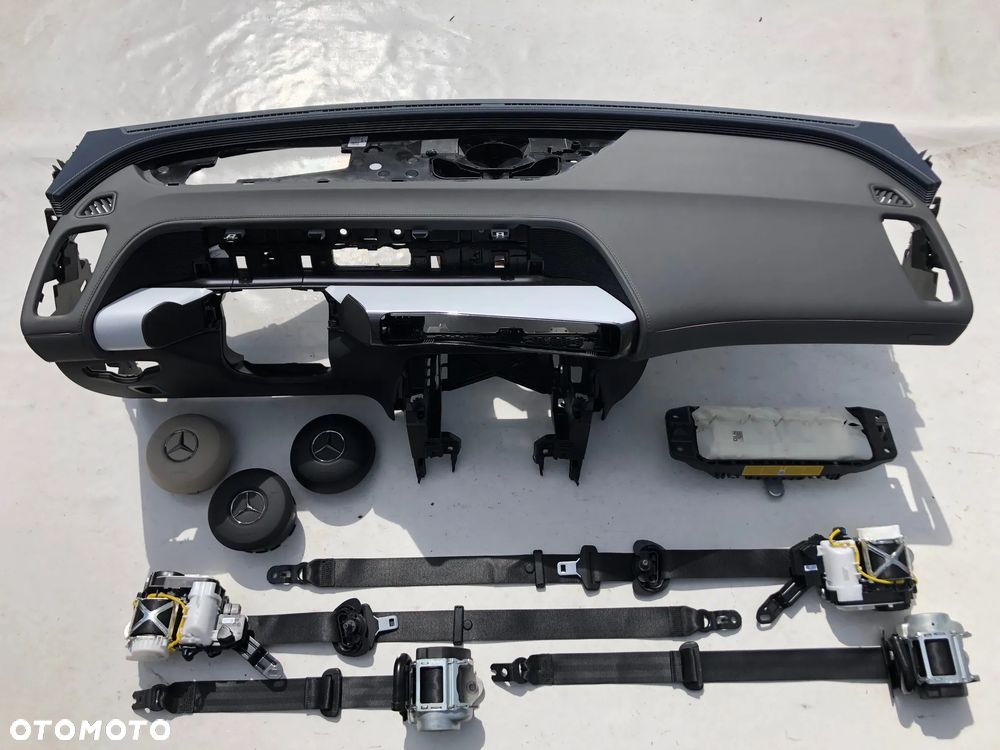 MERCEDES GL GLE GLS W292 W166 W167 DESKA KONSOLA PODUSZKA AIRBAG KOLAN SKÓRA KOLANOWA AIR BAG SRS naprawa Raz2 !!! - 3