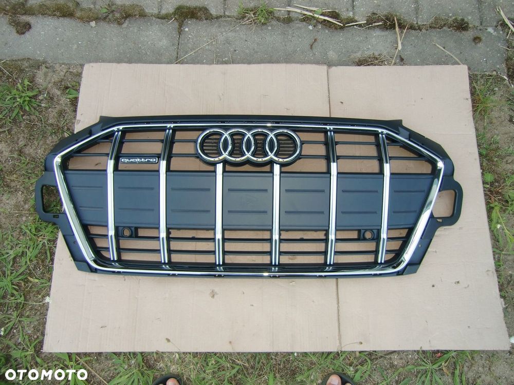 GRIIL ATRAPA AUDI A4 B9 LIFT 8W0853651 ORYG NOWY - 1
