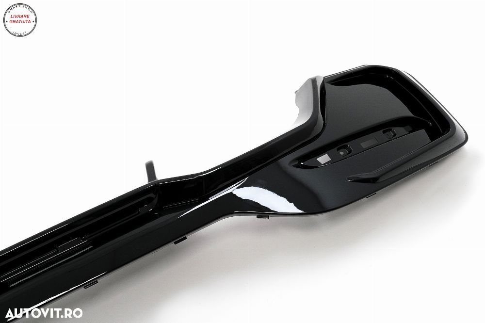 Difuzor Bara Spate Evacuare Dubla BMW Seria 1 F20 F21 LCI (2015-2019) M2 Design Ne- livrare gratuita - 7