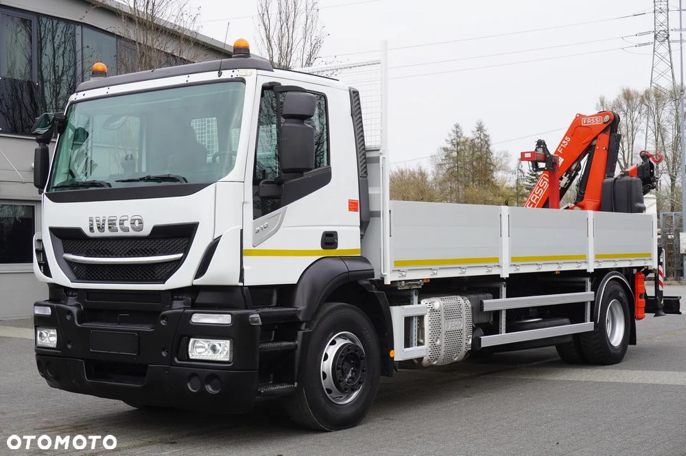 Iveco Stralis 19.310 4x2 E6 / 100 tys. km! / FASSI F135A.0.22 / 430 MTH / pilot / rotator / burtowy 16 EPAL - 12