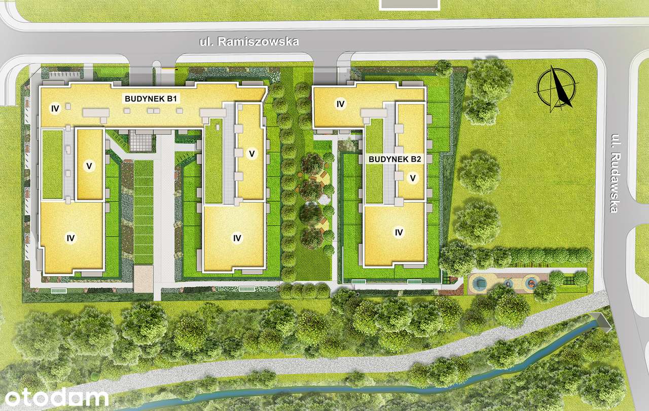 4-pokojowe mieszkanie 68m2 + balkon Bezpośrednio