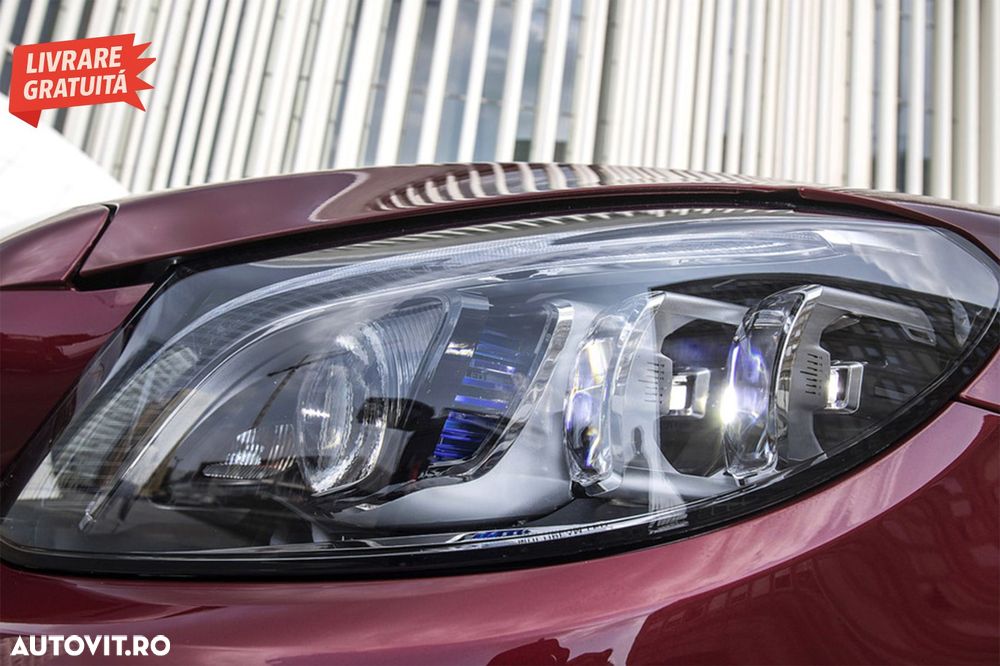 Difuzor Bara Spate cu Ornamente tobe Mercedes C-Class W205 S205 (2014-2020) C63 De- livrare gratuita - 18