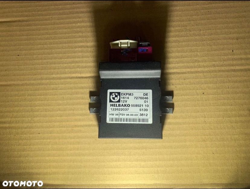 7276046 moduł sterownik pompy paliwa bmw 3 e90 e91 1 e87 e81 x5 e70 x6 e71 - 1