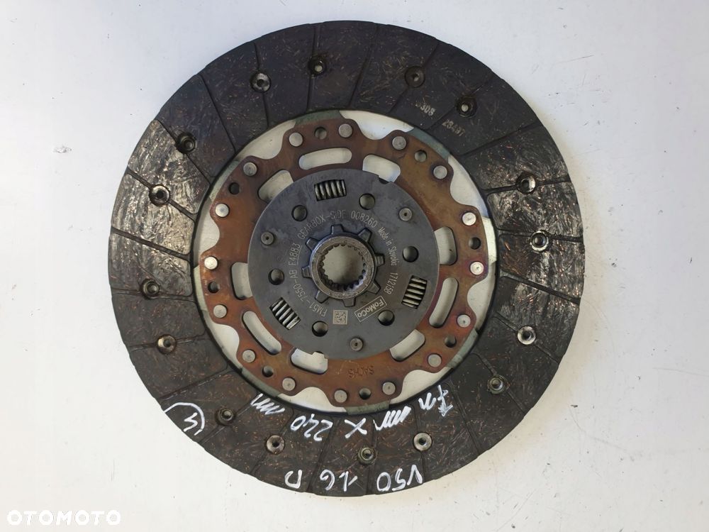 Volvo S40 II V50 1.6 D2 TARCZA DOCISK sprzęgło - 6