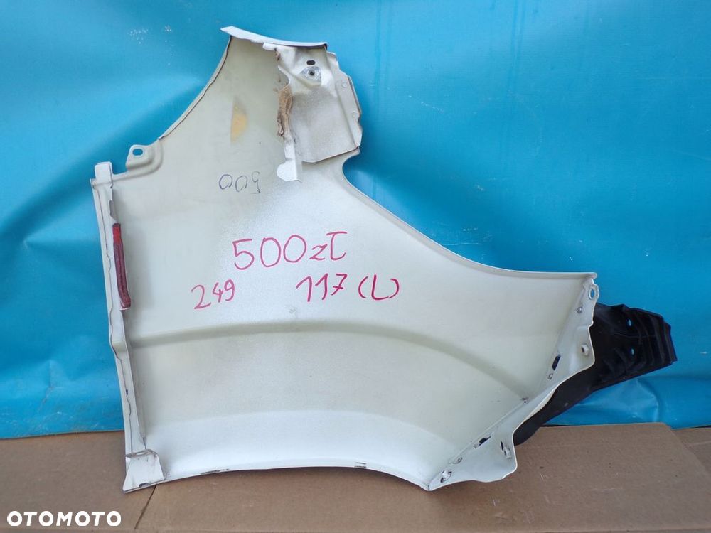 DUCATO BOXER JUMPER Lift 14- błotnik przedni LEWY BIAŁY 249 - 3