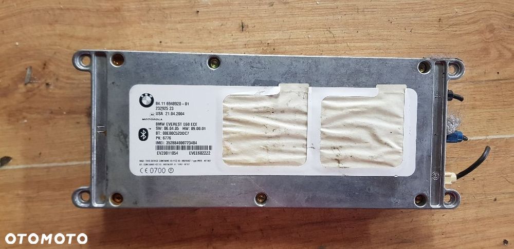 BMW E60 E 61 MODUŁ BLUETOOTH 6948920 - 1