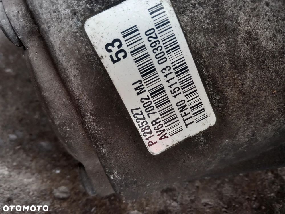 SKRZYNIA BIEGÓW MANUAL VOLVO V40 II CC 2012- 1.6 D2 114KM P1285227 - 1