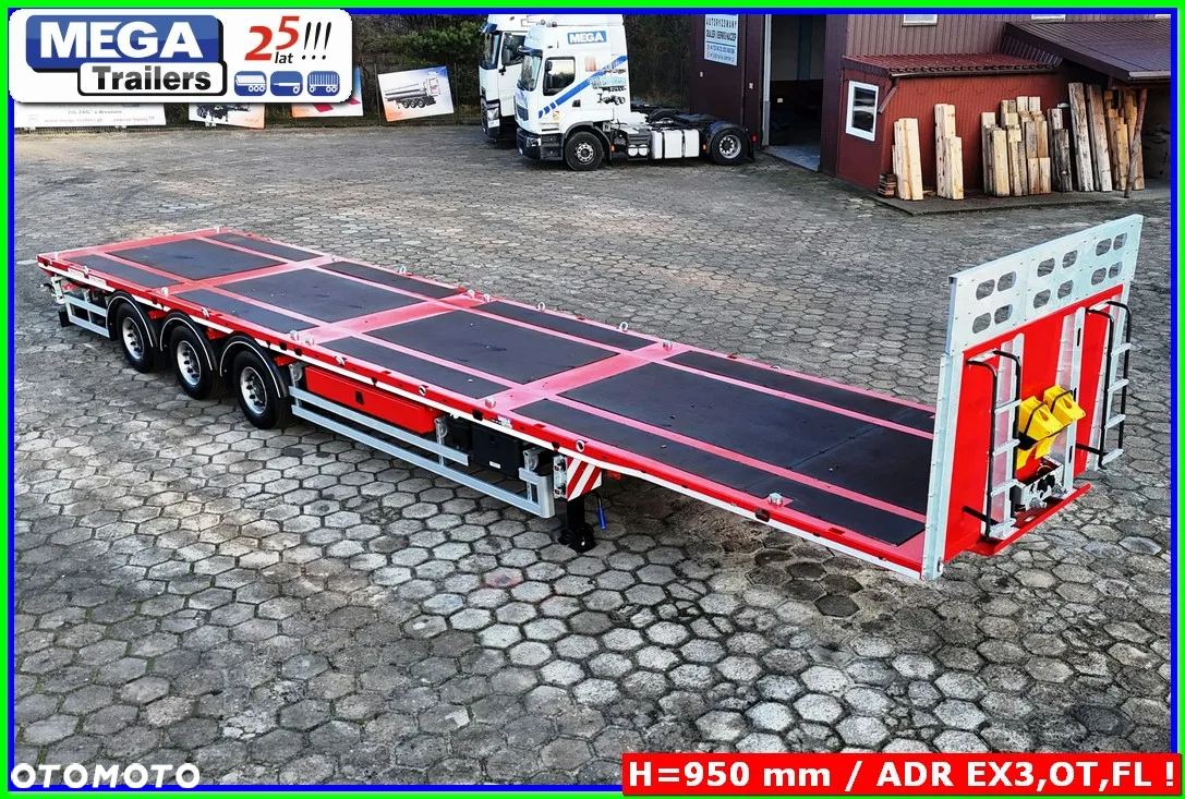 Inny Kontenerowa / budowlana 13.60 m, h=950 mm, full ADR EX3, OT, FL UNIWERSALNA !!! - 2