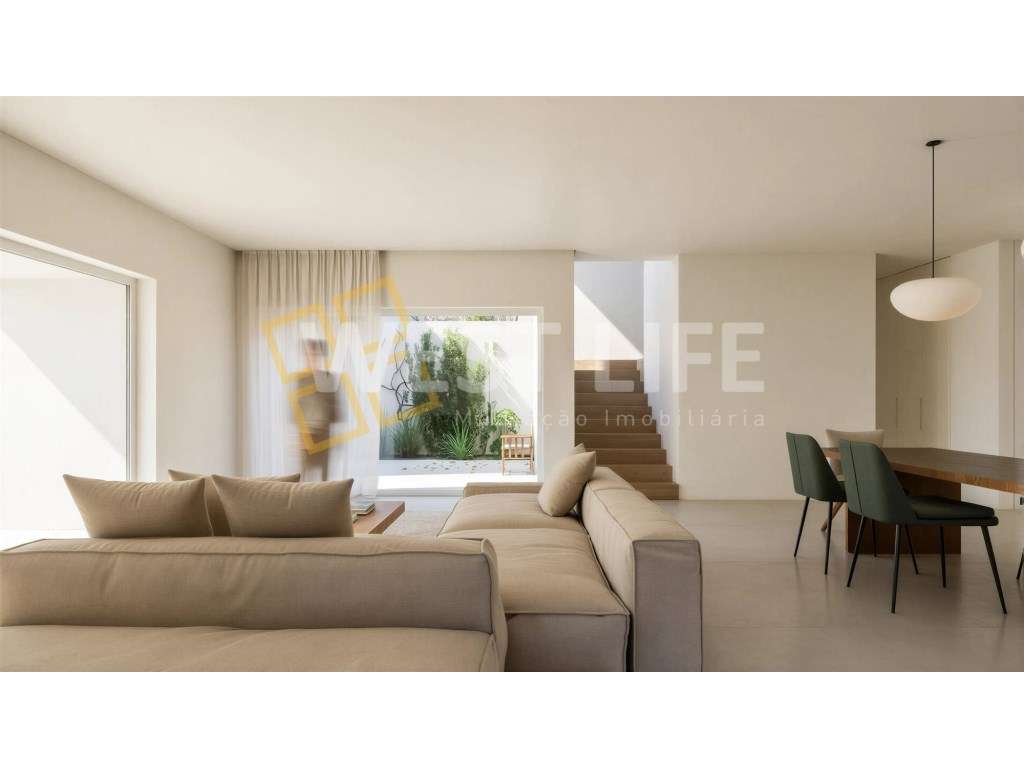Lote de 757 metros² com Projeto Aprovado para Moradia Contemporânea... - Grande imagem: 5/13