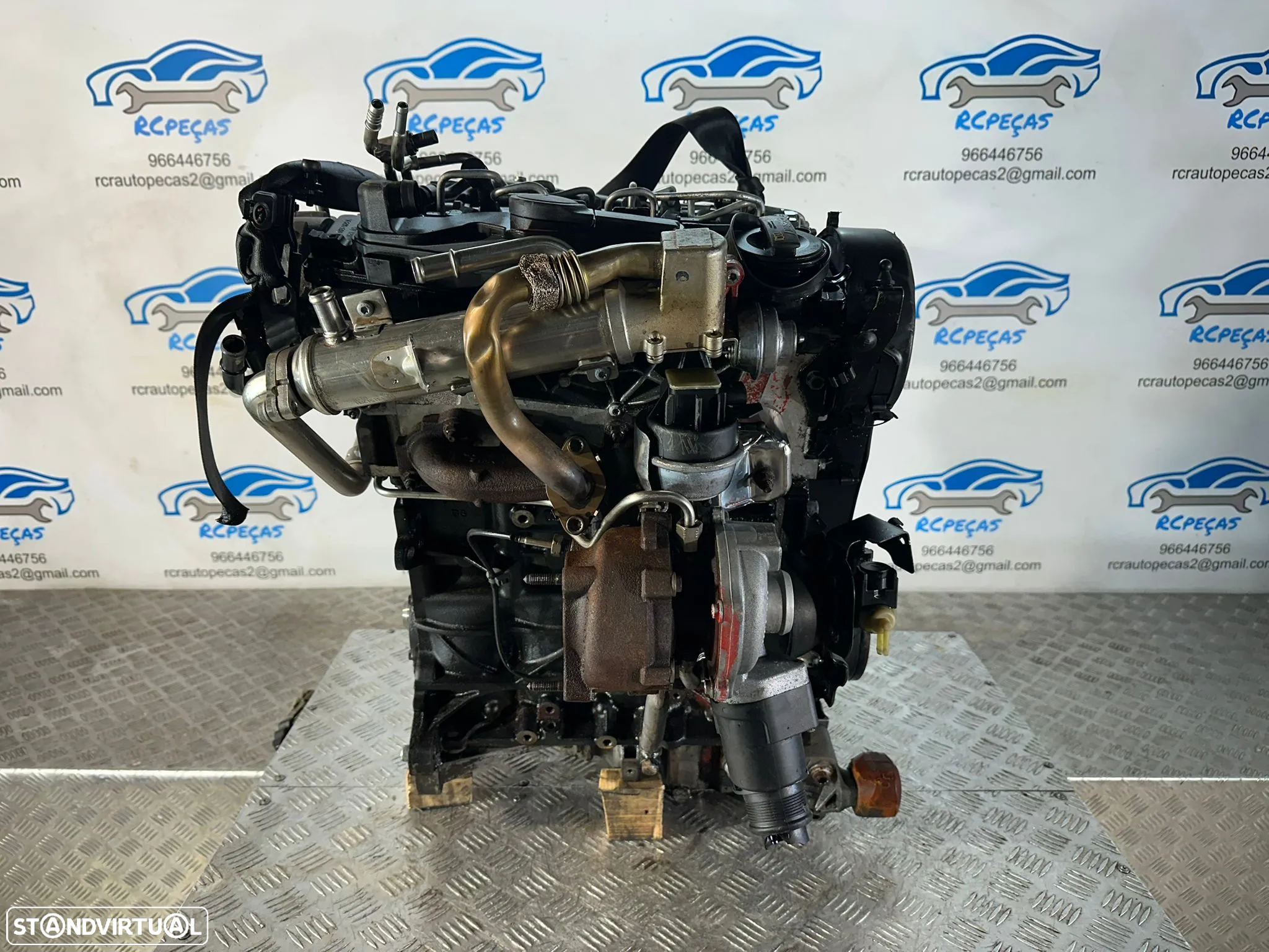 .Motor Completo Audi Seat 2.0 TDi 16v CAG 143cv Bosch - 2
