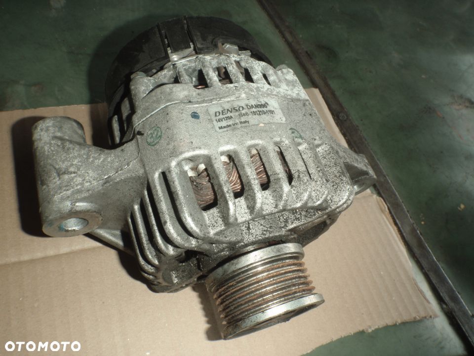 alternator fiat doblo III IV brava II tipo mito 500x 500l alfa romeo ducato jumper 1.6 2.0 multijet jak nowa oryginał - 5