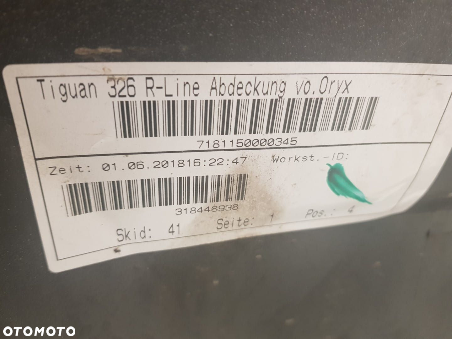 ZDERZAK PRZEDNI VW TIGUAN II 2 R-LINE 5NA 16-21 5NA807221B - 9