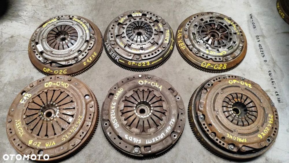 OPEL CHEVROLET DAEWOO SAAB SPRZĘGŁO KOŁO ZAMACHOWE TARCZA DOCISK DWUMAS - 7