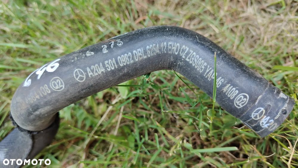 MERCEDES W204 2.2 CDI om646 RURA WĄŻ Wody Przewód Płynu Chłodniczego - 15