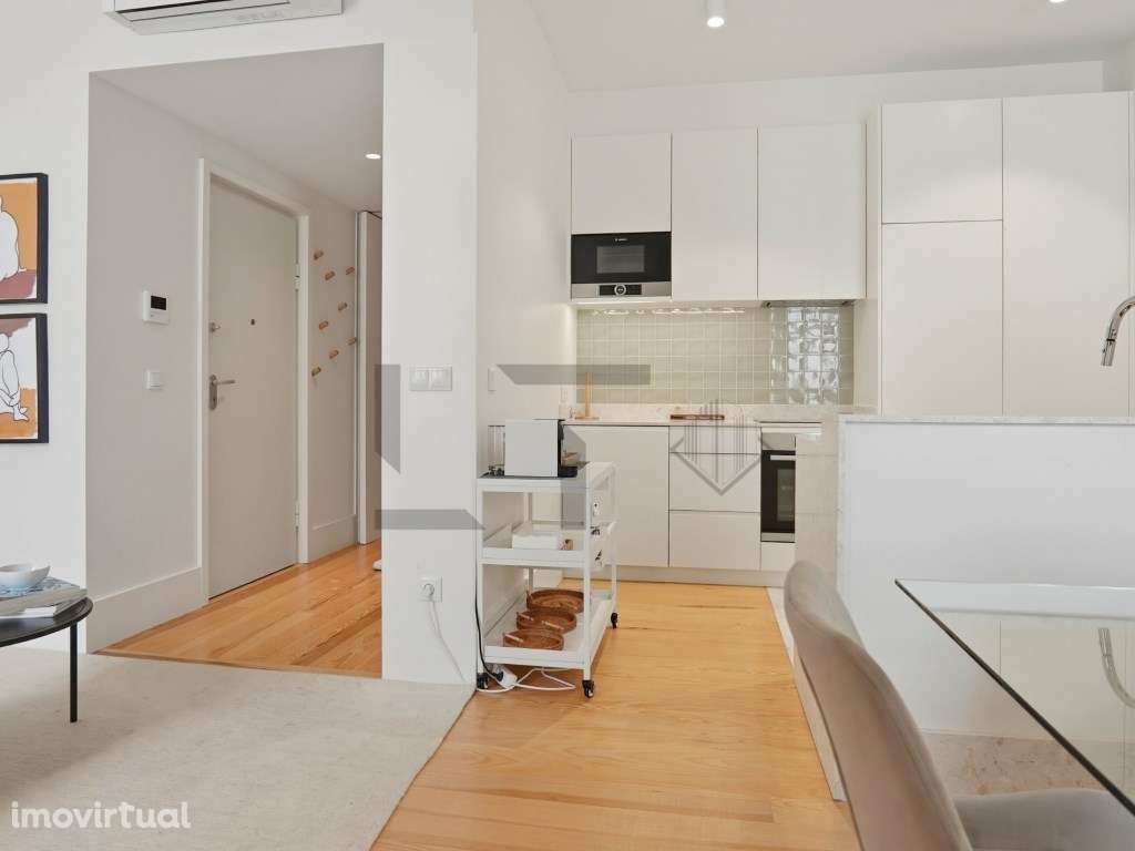 Apartamento T2 de Luxo com Elevador e Garagem para Venda na Rua de ... - Grande imagem: 5/40