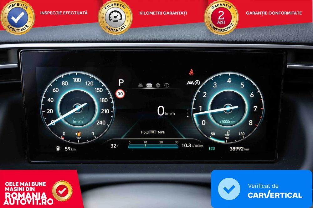 Hyundai Tucson M-Hybrid 1.6 l 180 CP 4WD 7DCT Style - 10
