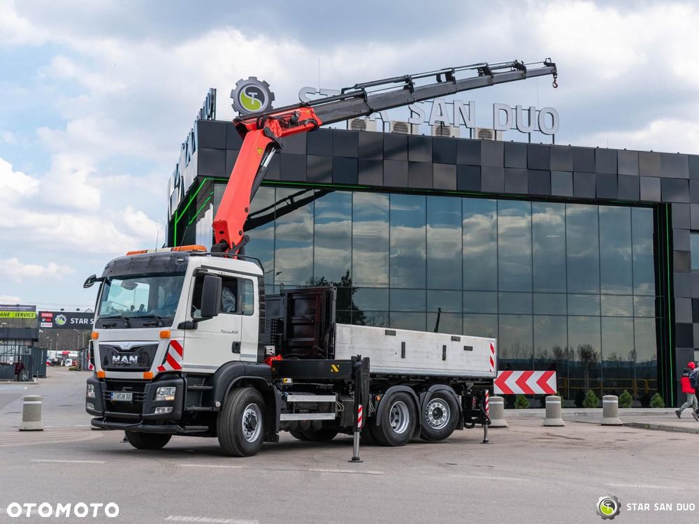 MAN TGS 28.440 6x4H PALFINGER PK 26002 EH HDS Żuraw Wywrotka Chwytak - 26