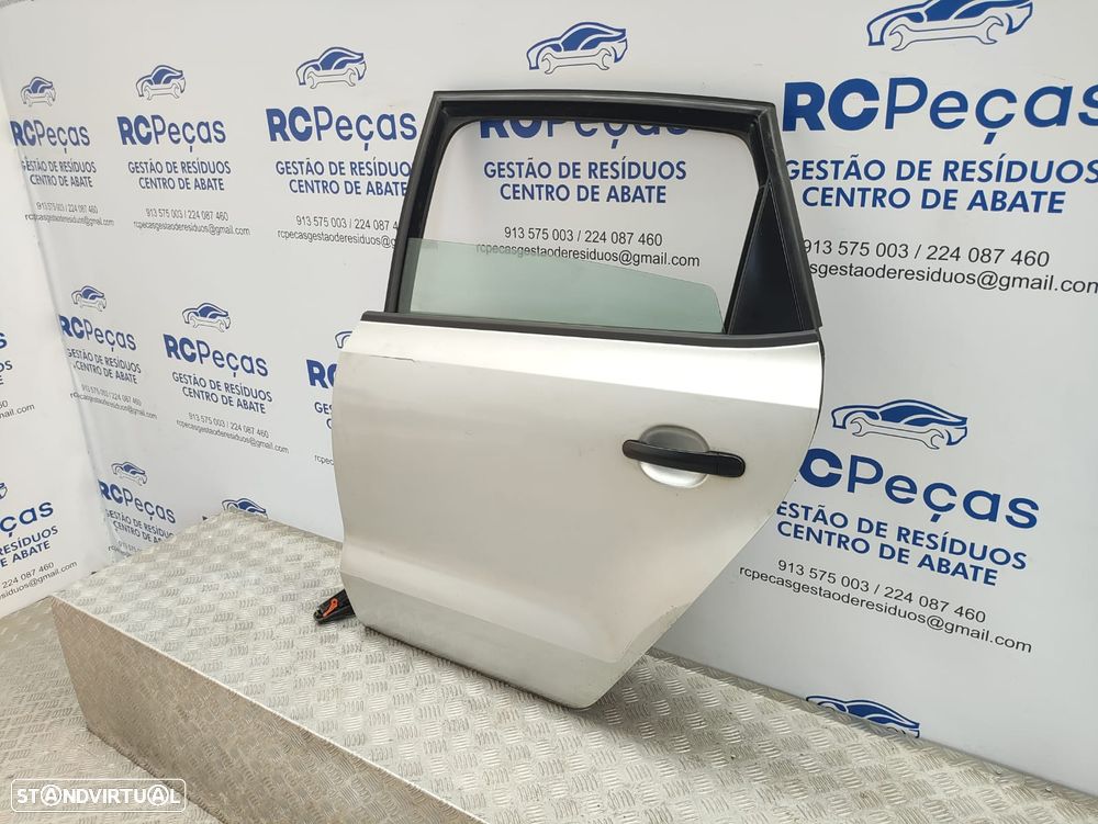 Porta Traseira Esquerda VW Volkswagen Polo 5 6R 5 Portas - 3