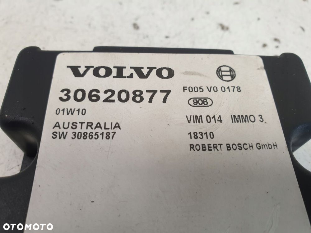 Volvo S40 V40 STEROWNIK MODUŁ IMMO 30620877 - 6