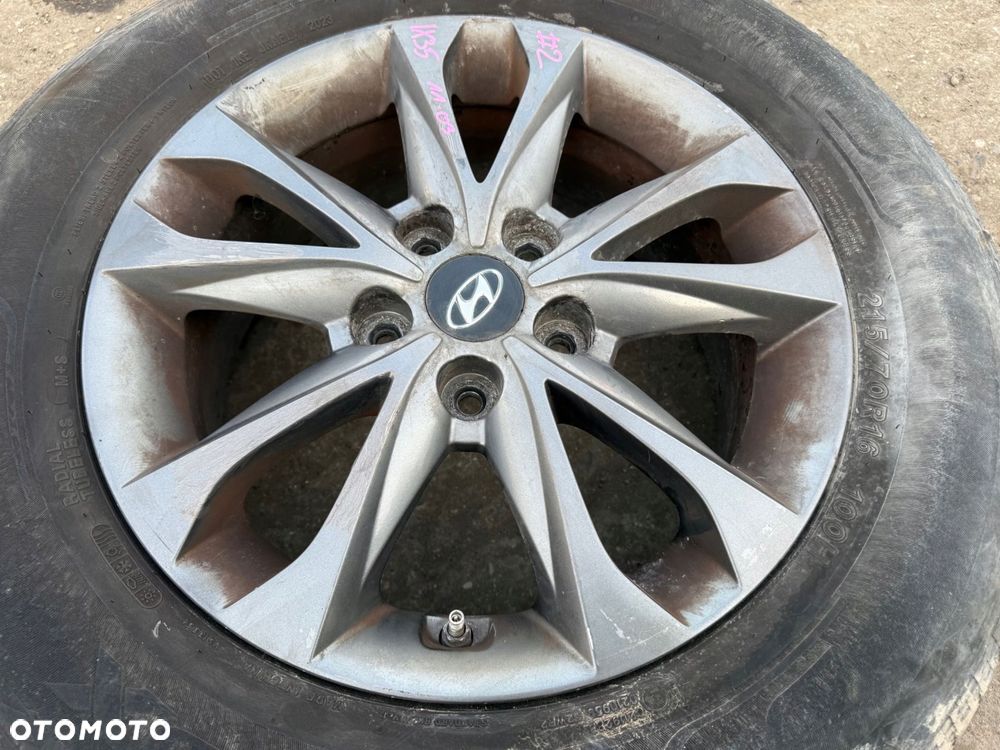 hyundai ix35 koło felga aluminiowa r16 52910-2y510 - 4