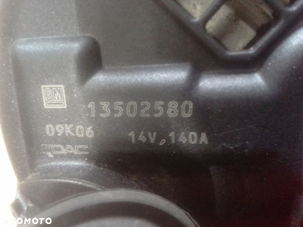 Chevrolet Cruze 2.0 VCDi alternator 140A GM 13502580 - 9