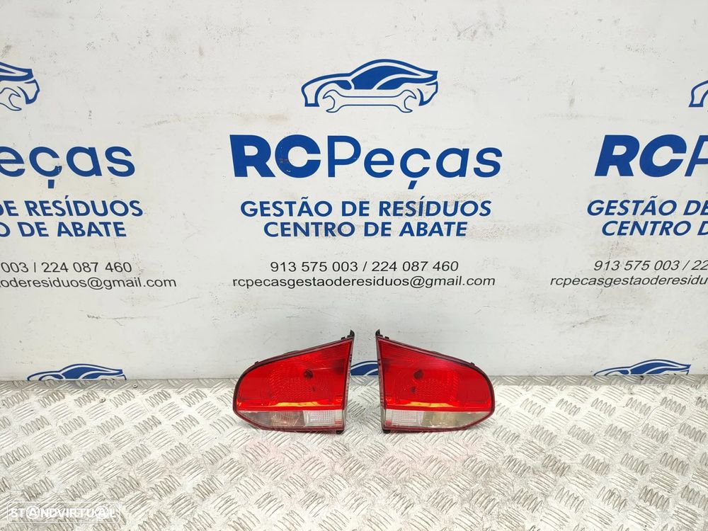 Farolins de mala direito esquerdo originais VW Volkswagen Golf 6 VI 5K Carro de 2008 a 2013 - 11