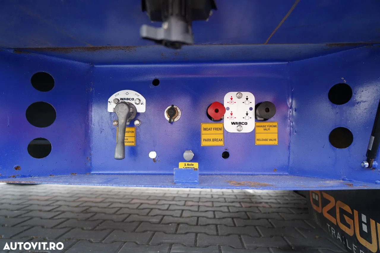 Faymonville REMORCA OZGUL / LW4 / ÎNCĂRCĂTOR JOS / LĂȚITĂ / 4 AXE / 12 M / GAMĂ HIDRAULICĂ / IMPORTATĂ - 20