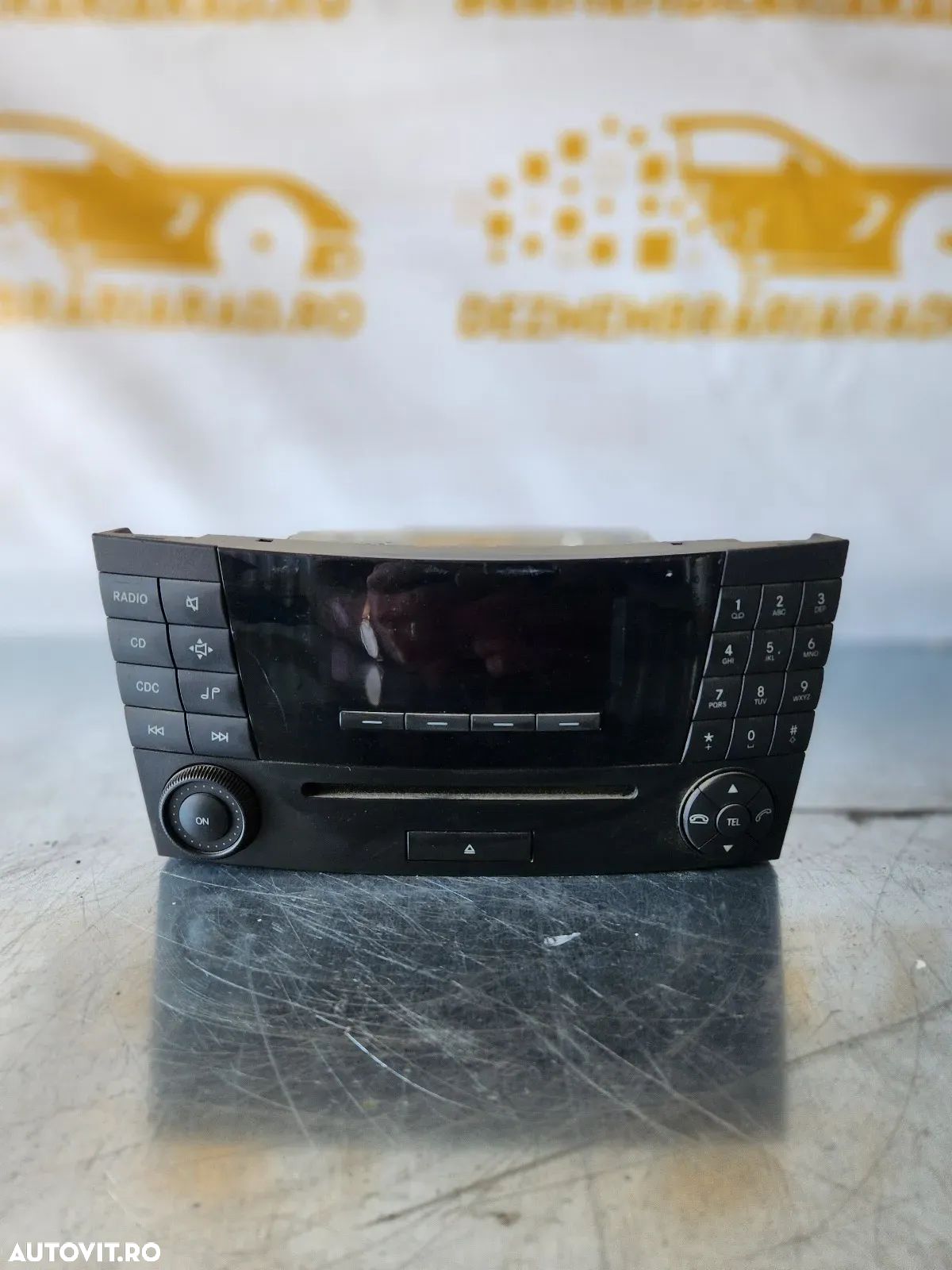 Radio Cd Cd Player Mercedes E Class W211 Cod A An 2003-2004-2005-2006-2007-2008-2009 - 1