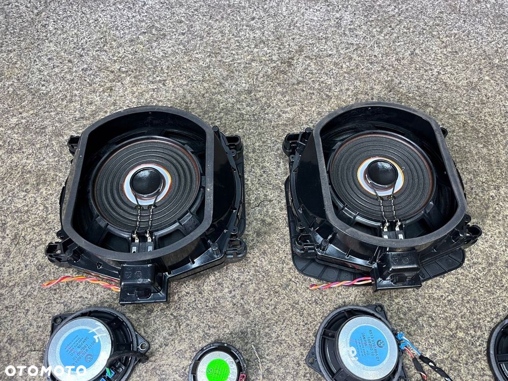 Glosniki glosnik wzmacniacz HiFi subwoofer syczki zestaw audio BMW E70 X5 - 5