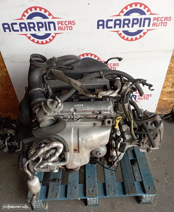Motor Opel Vectra B/Astra F 1.8 16v Ref: X18XE - 1