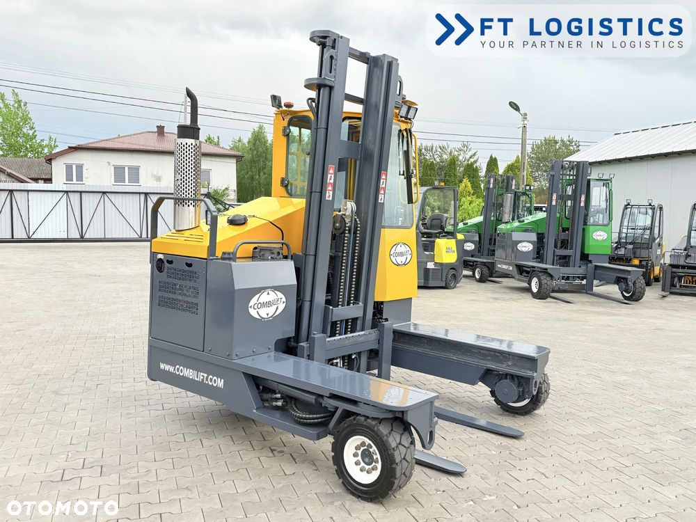 Combilift WÓZEK CZTEROKIERUNKOWY - WIELOKIERUNKOWY | COMBILIFT C4000 | GAS | DUPLEX 4100MM | PRZESUW WIDEŁ | WOLNY SKOK | NOWE OPONY | PO SERWISIE | STAN IDEALNY | Szeroka oferta wózków czterokierunkowych i bocznych, dopasowanych do różnorodnych potrzeb i zastosowań - 5