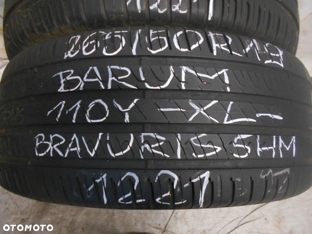 OPONY 265/50R19 BARUM BRAVURIS 5HM XL DOT 1221 7MM - 3